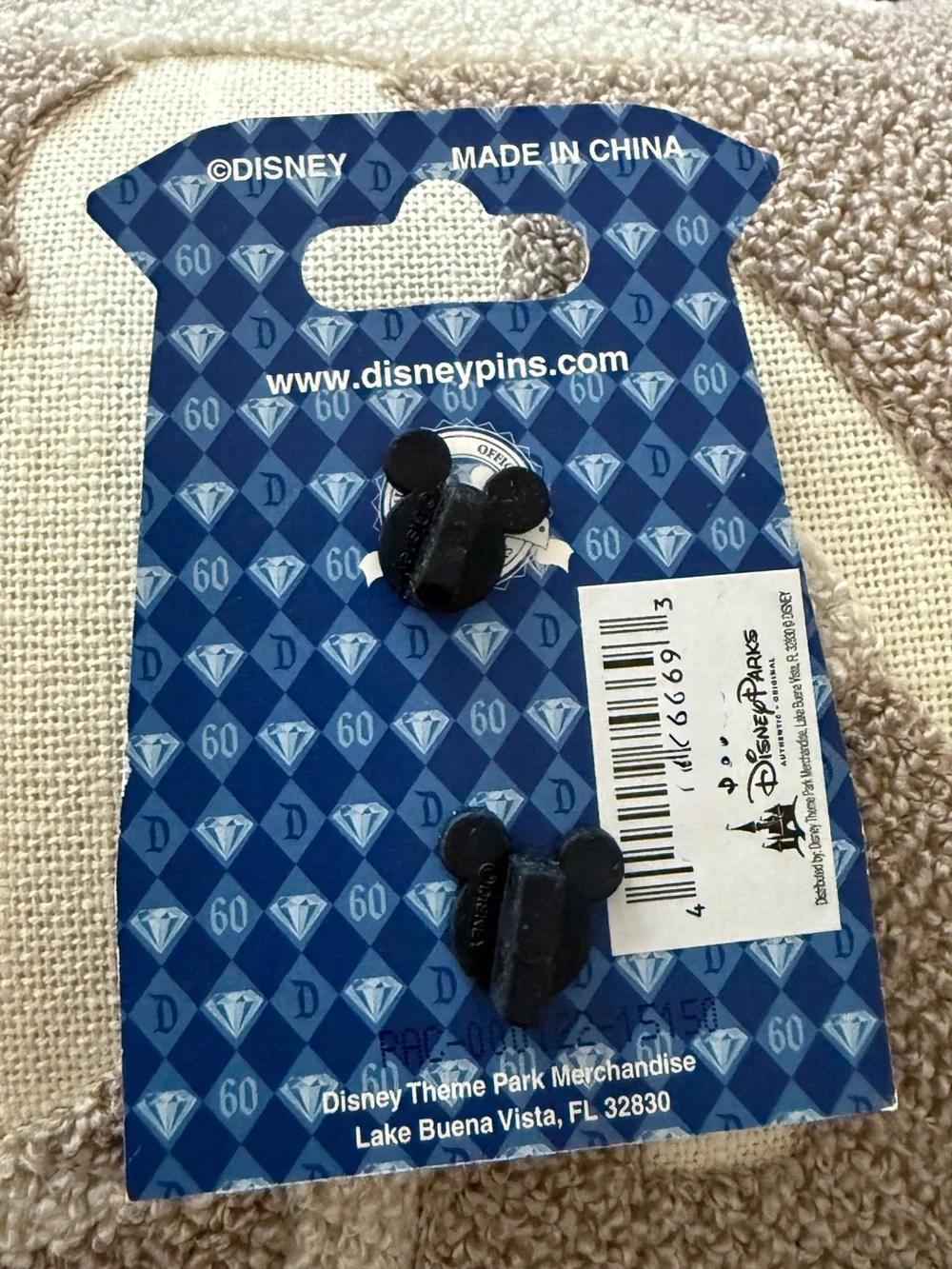 Disney Parks Pin Trading Pooh D Diamond Decades LE 3000 Disneyland 60th